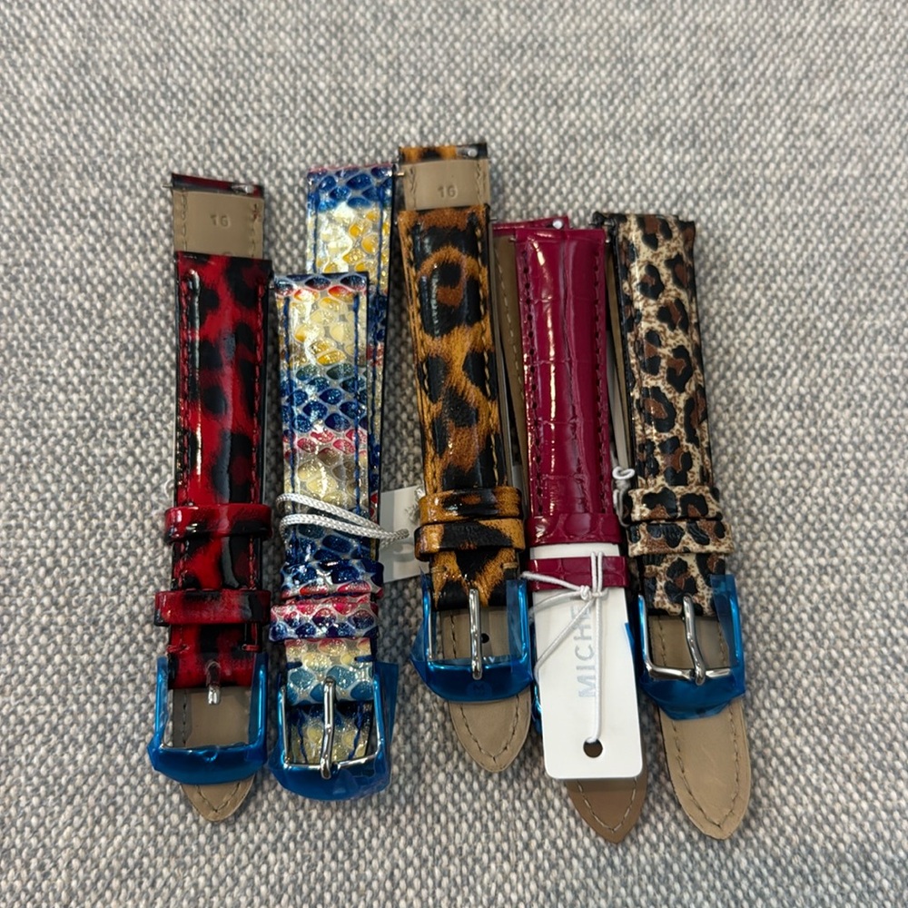 Michele bands 16mm brand new with pouch